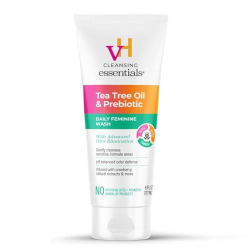 vH essentials Tea Tree Daily Feminine Wash 6oz - pH Balanced +