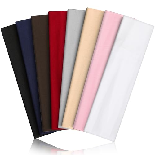 Headbands for Women 8PCS, Summer-Exclusive Elastic Non Slip Hair Head Bands |