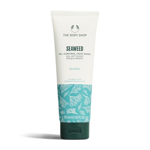 The Body Shop Seaweed Gel Cleanser, For Oily and Combination Skin, Vegan,