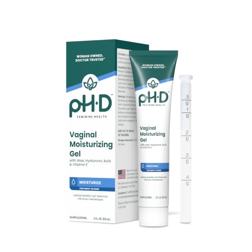 pH-D Feminine Health Moisturizing Vaginal Gel, 2 Fl Oz, 14 Applications |