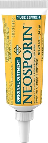 Neosporin Original First Aid Antibiotic Ointment with Bacitracin Zinc for Infection Protection,