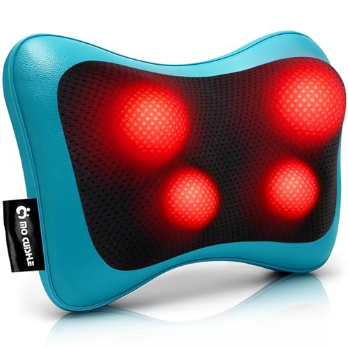 Mo Cuishle Shiatsu Back Massager with Heat – 3D Kneading Neck and