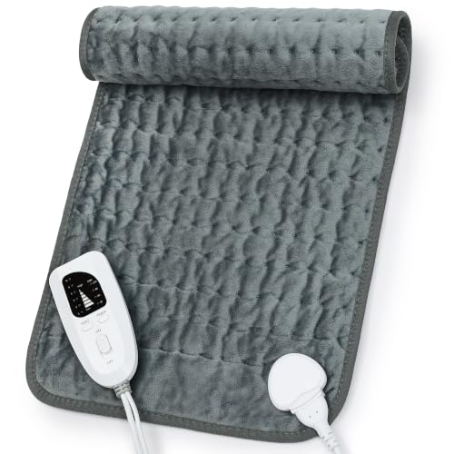 Heating Pad,Electric Heating Pads,Heating Pad for Back,DimGray,24x12 Inch | Heating Pad for