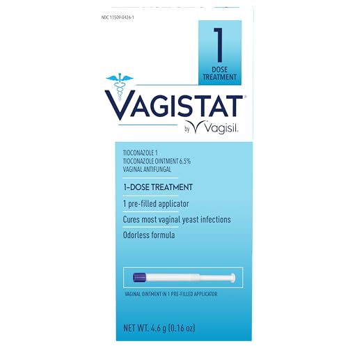 Vagisil Vagistat 1-Day Yeast Treatment, 1 Pre-Filled Applicator (1 Pack) | Vagistat