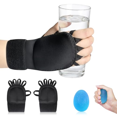 2 Pack Weighted Gloves for Tremors, Improved Hand/Wrist Mobility, Adjustable Hand Stability