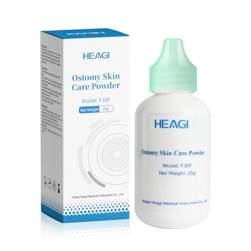 Heagimed Stoma Powder, Skin Barrier Protection Ostomy Powder Supplies, 25g