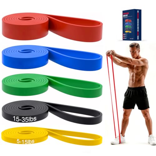 Pull Up Bands, Resistance Bands Set, Exercise Workout Bands for Men &