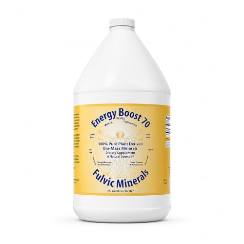 Energy Boost 70 Fulvic Minerals Trace Elements Vitamins and Amino Acids Morningstar