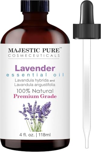 Majestic Pure Lavender Essential Oil for Diffuser - 4 Fl Oz |