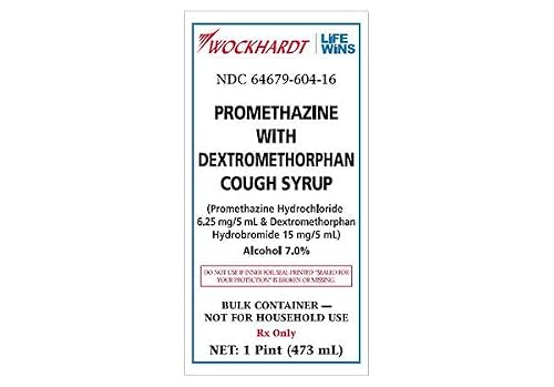PROMETHAZINE - DEXTROMETHORPHAN 6.25 MG - 15 MG/5ML SYRUP