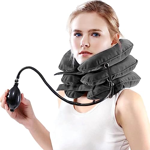 Pogcay Neck Stretcher, Cervical Traction Device for Neck Pain Relief | Adjustable