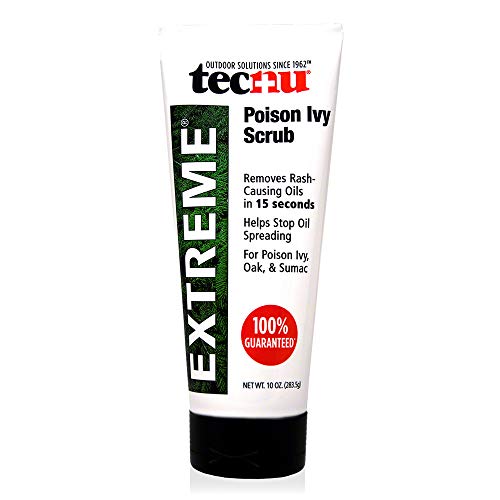 Tecnu Extreme Poison Ivy and Oak Scrub, Removes Oils that Cause Rash