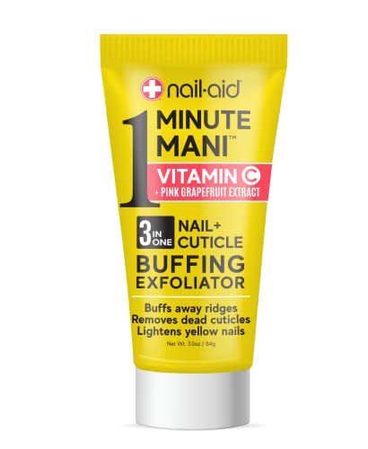 Nail-Aid - Vitamin C + Pink Grapefruit Extract - 3-In-1 Nail +