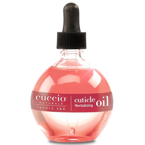 Cuccio Naturale Pomegranate & Fig Revitalizing Cuticle Oil, Lightweight Fast-Absorbing Hydrating Nail