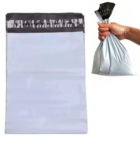 100 Pieces Ostomy Pouch Disposable Self-Sealing Bags, Leakproof Odor-Control Colostomy Waste Bags