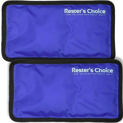 Rester's Choice Gel Cold & Hot Packs (2-Piece Set) Medium 5x10 in.