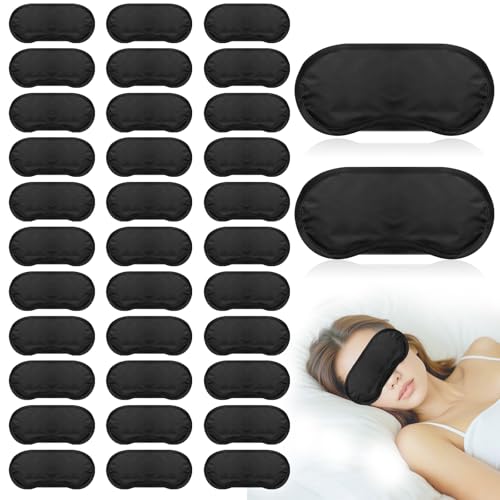 40 Pcs Eye Mask Sleep Masks Bulk Blindfolds for Team Building Party