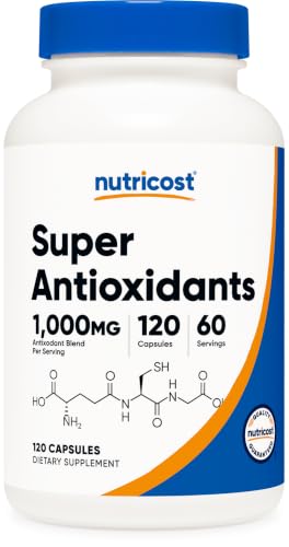 Nutricost Super Antioxidants (1000mg) 120 Capsules, 60 Servings