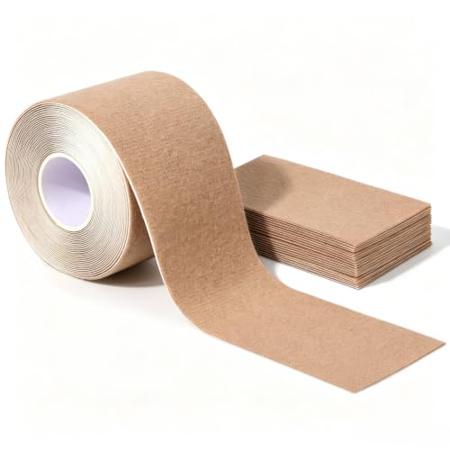 Jupwalz 15Ft Moleskin for Feet & 20Sheets Extra Durable Moleskin Tape, Adhesive