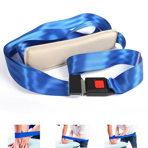 Mobilization Belt, PT Manual Therapy Belt with 0.8 inch Extra Thick Foam