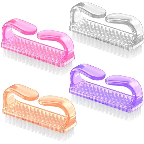 Larbois Handle Grip Nail Brush, Nail Brushes Hand Fingernail Brush Cleaner Scrubbing