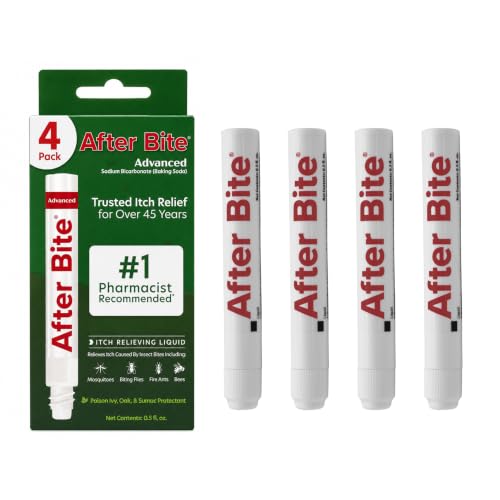 After Bite Advanced Bug Bite Itch Relief, Portable Pen Applicator, 4Pk |