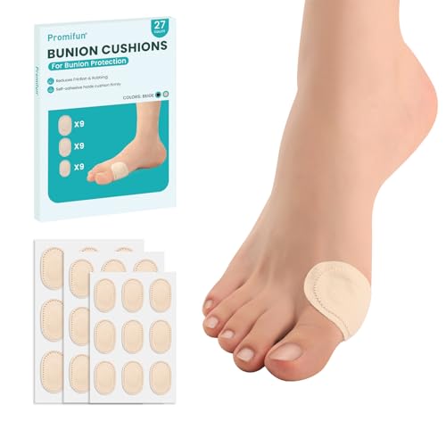 Promifun Bunion Pain Relief Pads to Wear with Shoes - 27 ct