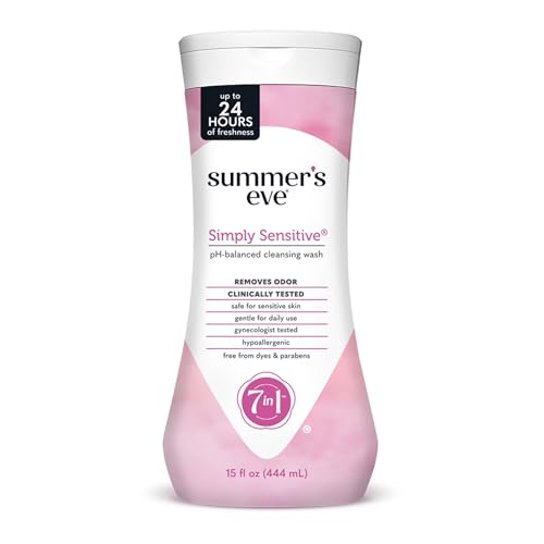 Summer's Eve All-Over Daily Feminine Wash, Simply Sensitive, 15 Fl Oz |