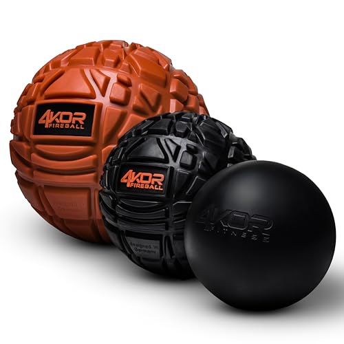 4KOR Massage Balls for Trigger Point Therapy - Myofascial Release Ball -
