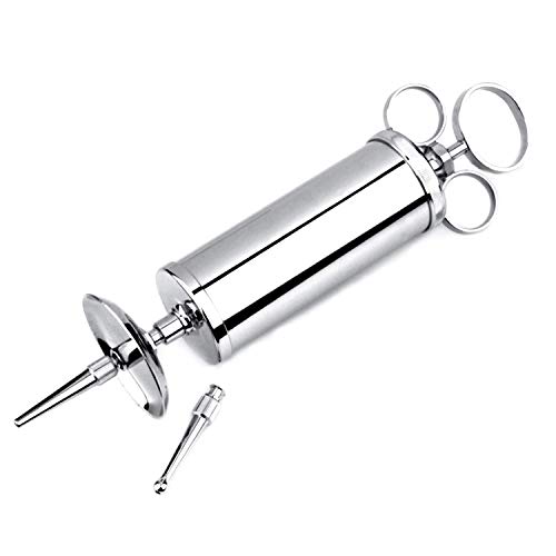 SURGICAL ONLINE Ear Wax Removal Syringe 4 OZ - Brass with Chrome