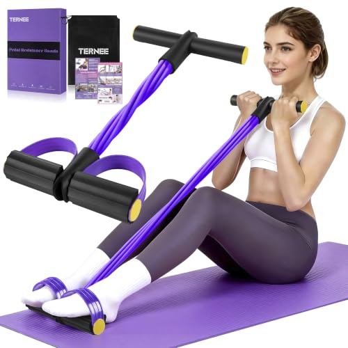Pedal Resistance Band with Handle, Foot Pedal Resistance Band for Women, Multifunction