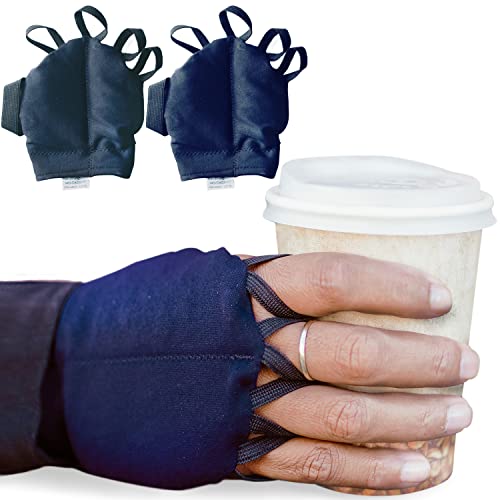 HandiThings Hand Weights - 1 Pair Weighted Pouch for Improved Hand &