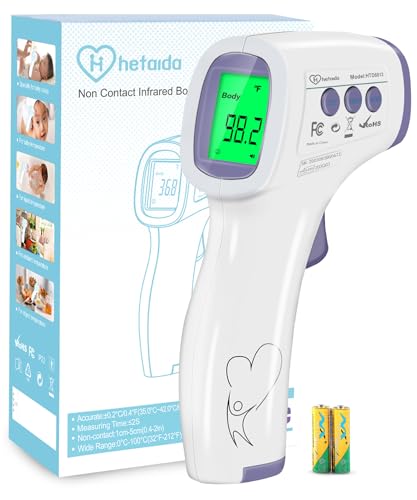 Digital Thermometer for Adults and Kids, No Touch Forehead Thermometer | 1s
