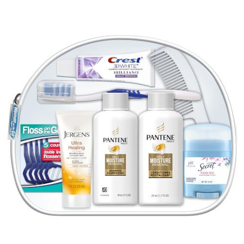 Convenience Kits International Women's Deluxe 10 Piece Kit with Travel Size TSA