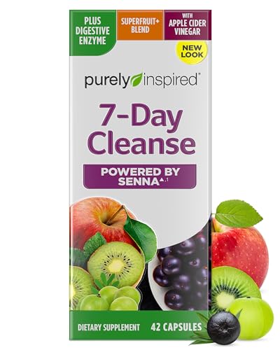 Purely Inspired 7-Day Detox Cleanse - Digestive Enzymes & Probiotics | Whole