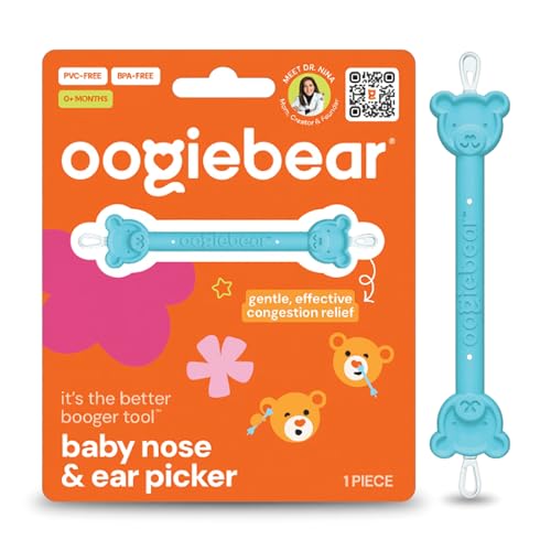 oogiebear Baby Nose & Ear Picker, Safe Booger Remover Tool, 1 Piece,