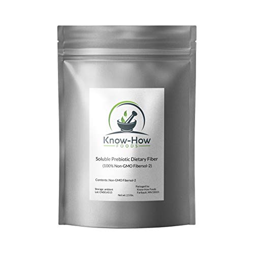 Know-How Foods Prebiotic Dietary Fiber (Non-GMO) - Made with 100% Fibersol-II -
