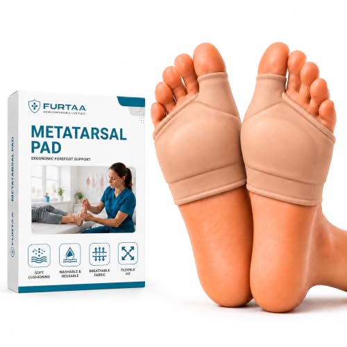 Orthopedic Metatarsal Pads,Ball of Foot Cushions with 3mm Gel,4 Sizes | breathable