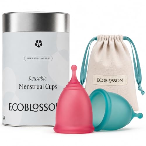 Ecoblossom Menstrual Cups, Period Cup for Women, Menstrual Disc Alternative | (Small