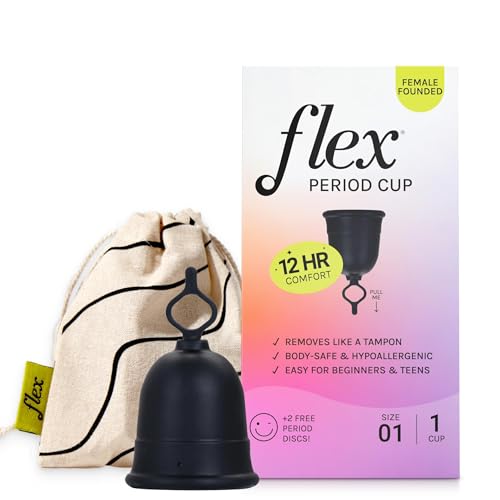 Flex Cup Starter Kit (Slim Fit - Size 01) | Reusable Menstrual
