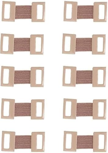 10Pcs Brown Elastic Bandage Clips Bandage Wrap Stretch Metal,Bandage Clips,Replaceable Wrap Clips