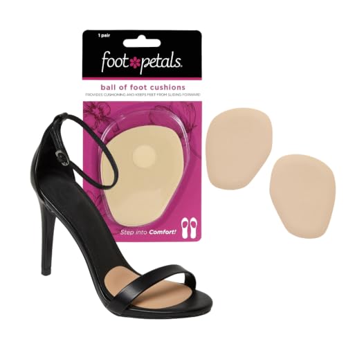 Foot Petals Ball of Foot Cushions, Metatarsal Pad, Lasting Comfort Relief, Prevent