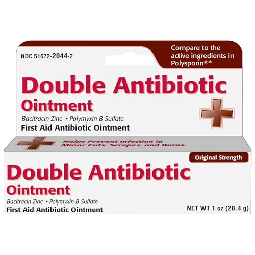 OHM Double Antibiotic Ointment, 1 Oz Tube | First Aid Wound Care