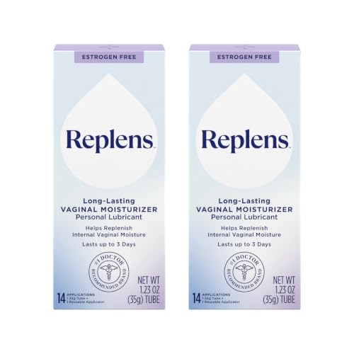Replens Long-Lasting Vaginal Moisturizer, Relieves Vaginal Dryness for Up to 3 Days,