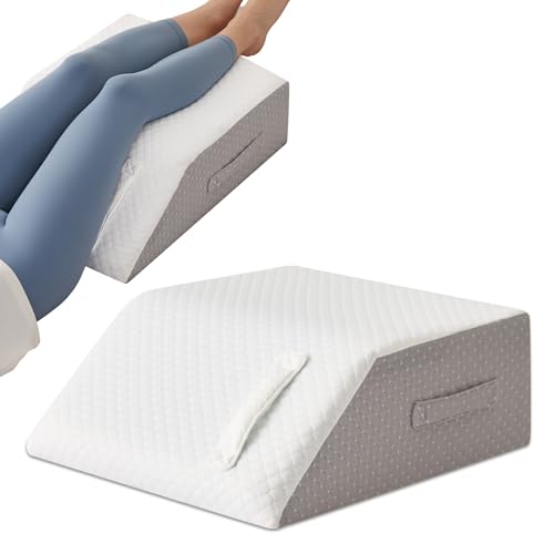 MEGCXIT Leg Pillow Elevation Blood Circulation, Leg Wedge for Elevation for Swelling,