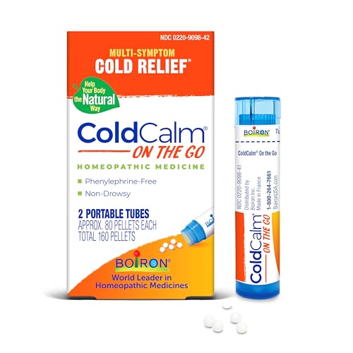 Boiron ColdCalm On the Go Cold for Cold Symptom Relief | For