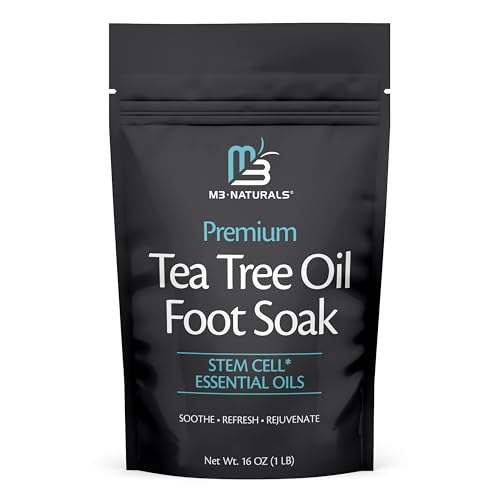 Soothing Tea Tree Oil Foot Soak with Stem Cell and Epsom Salt,