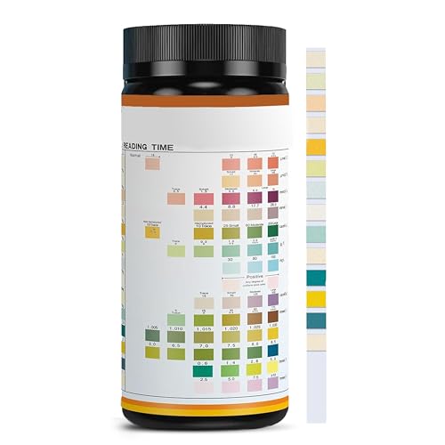 Urine Test Strips 13+ PARÁMETROS - 150 Count LEU, KET, PRO, NIT