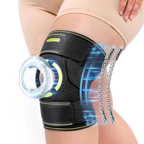 Knee Brace for Women Plus Size,Meniscus Knee Brace with Side Stabilizers |