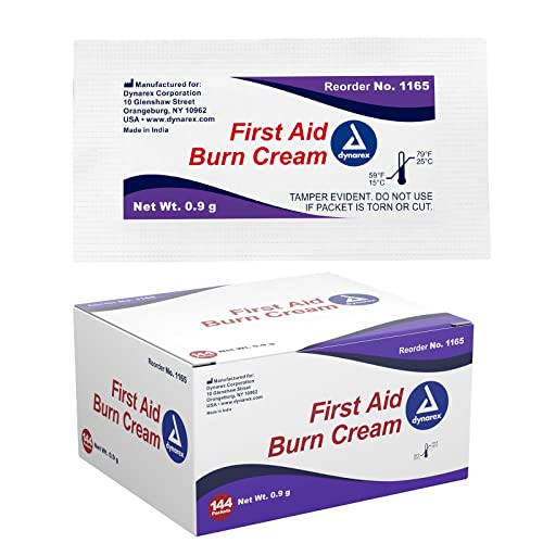 Dynarex First Aid Burn Cream - Burn Ointment For Minor Cuts, Wounds,